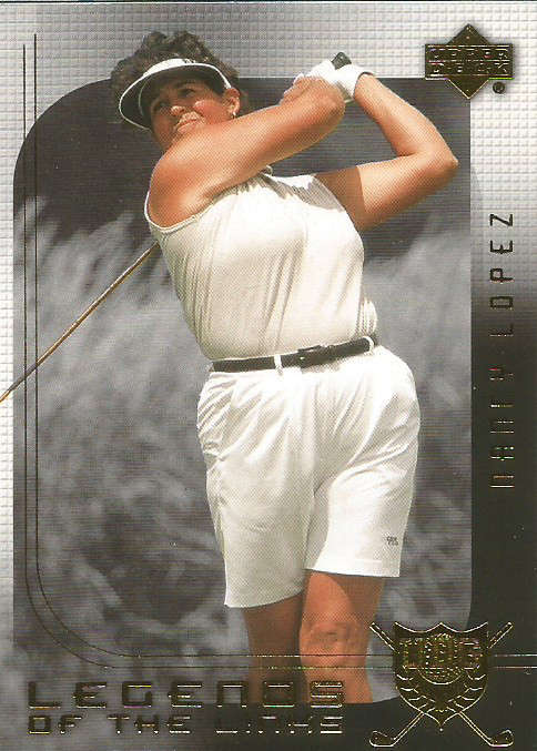 NANCY LOPEZ -  `LEGENDS of GOLF` TRADING CARD - UPPER DECK 2004