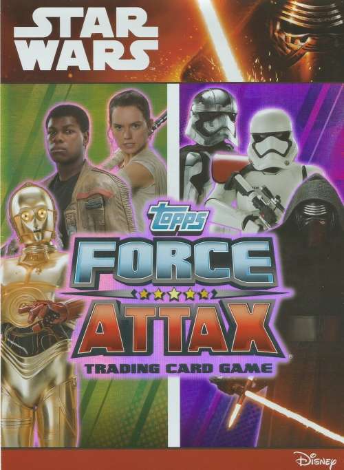 STAR WARS 2016 - FORCE ATTAX MOVIE SERIES 4 - LOT OF 40 "BASE" TRADING CARDS