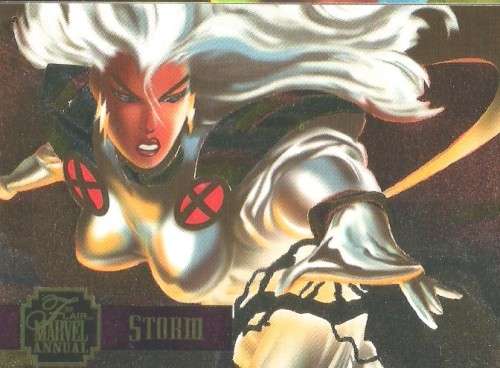 STORM - MARVEL ANNUAL 95 - "POWERBLAST" FOIL CARD 5 of 24