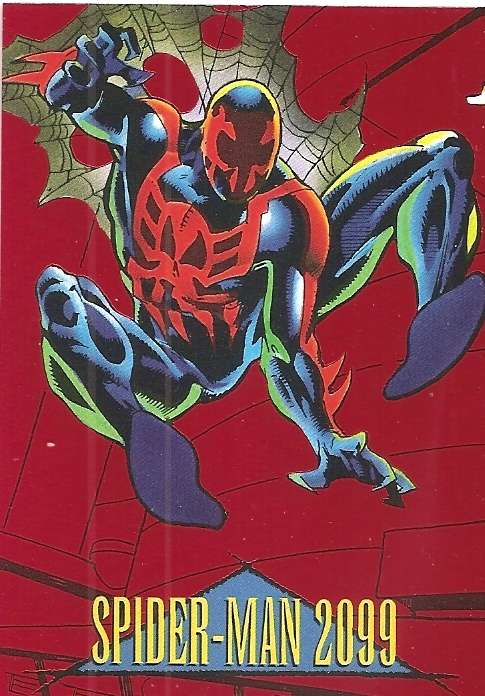 MARVEL UNIVERSE IV 1993 - SPIDERMAN "RED FOIL LIMITED EDITION INSERT" CARD 5-2099