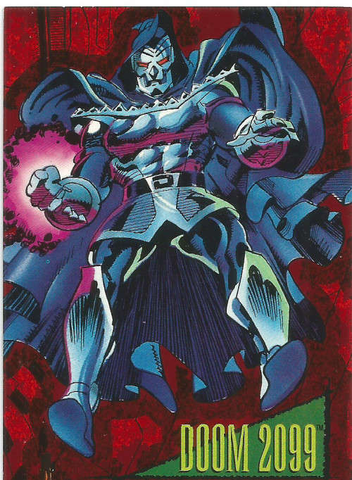 MARVEL UNIVERSE IV 1993 - DOOM 2099 "RED FOIL LIMITED EDITION INSERT" CARD 1-2099