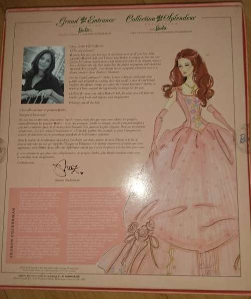 BARBIE DOLL - "GRAND ENTRANCE COLLECTION" 2002 - COLLECTOR'S EDITION