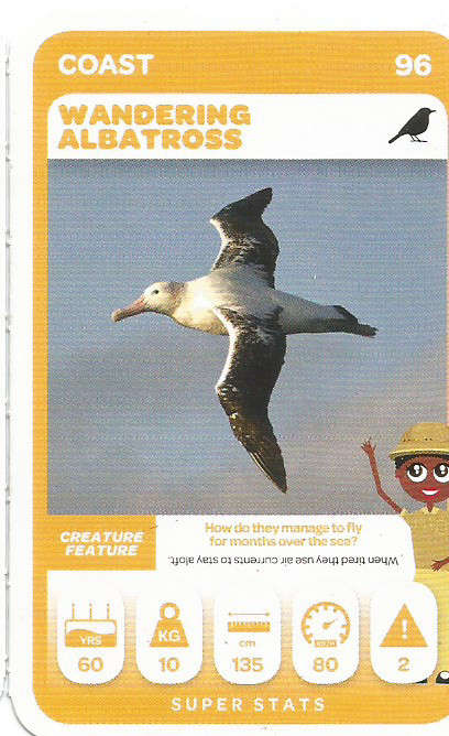 PICK n PAY "SOUTH AFRICAN SUPER ANIMALS" SERIES 2 - TRADING CARD 96