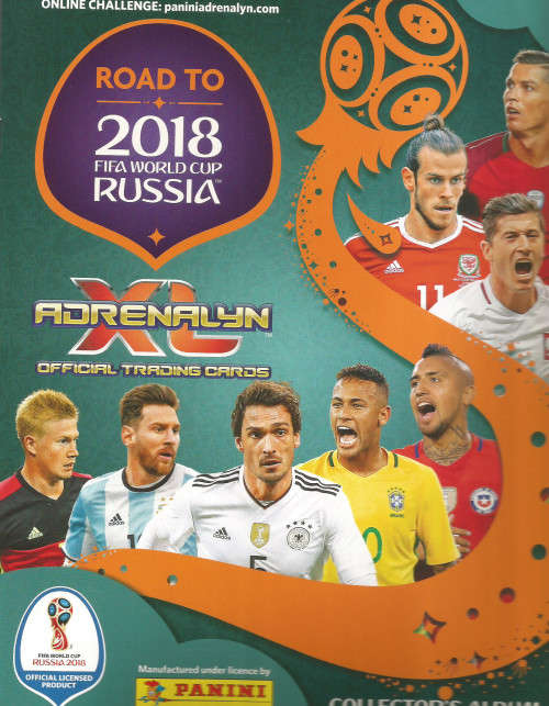 "ROAD to WORLD CUP 2018" PANINI COLLECTION - "TEAMATE" TRADING CARDS AVAILABLE