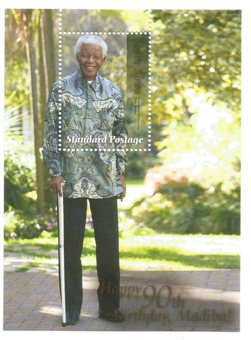 NELSON MANDELA - SOUTH AFRICA -  "90th BIRTHDAY" BOTH MINIATURE SHEETS - U/Mint