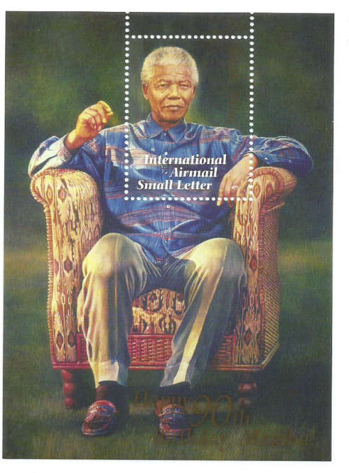 NELSON MANDELA - SOUTH AFRICA -  "90th BIRTHDAY" BOTH MINIATURE SHEETS - U/Mint