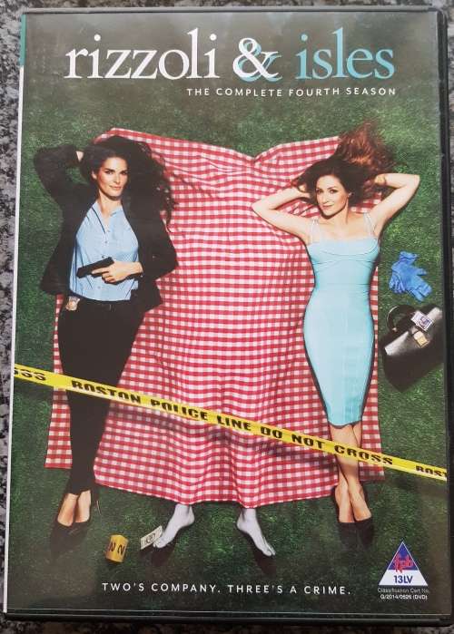 RIZZOLI & ISLES - TV SERIES -  4 DISC COMPLETE SEASON 4