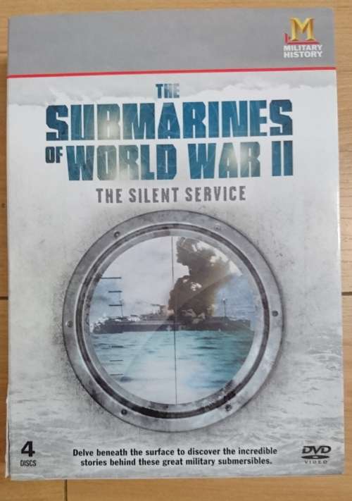 SUBMARINES - SUBMARINES of WORLD WAR II -  4 DISC DOCUMENTARY BOX SET
