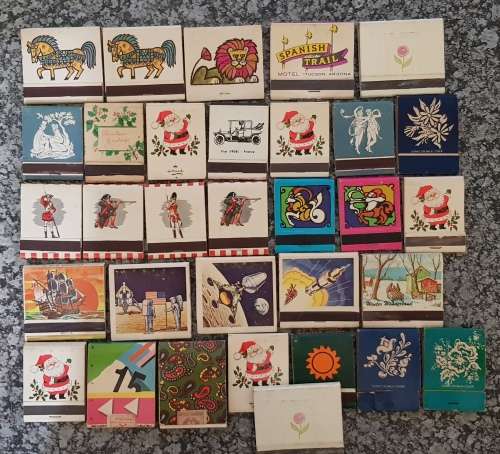 VINTAGE BOOK MATCHES - LOT of 30+  VINTAGE BOOK MATCHES - SOME VERY RARE