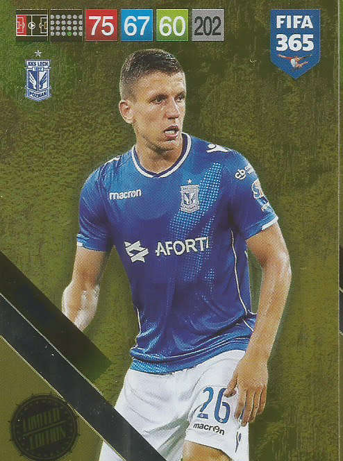 RAFAL JANICKI - FIFA 365 2019 EDITION -  - GOLD FOIL `LIMITED EDITION` TRADING CARD
