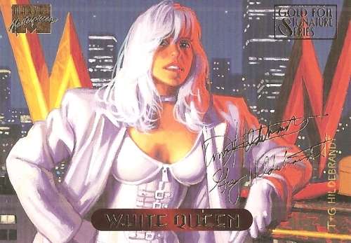 MARVEL MASTERPIESCES 1994 - LOT of 39 RARE "GOLD SIGNATURE" TRADING CARDS