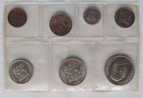 SA MINT - 1985 UNCIRCULATED MINT COIN PACK - SEALED