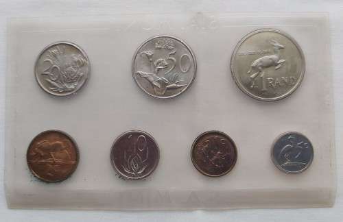 SA MINT - 1987 UNCIRCULATED MINT COIN PACK - SEALED