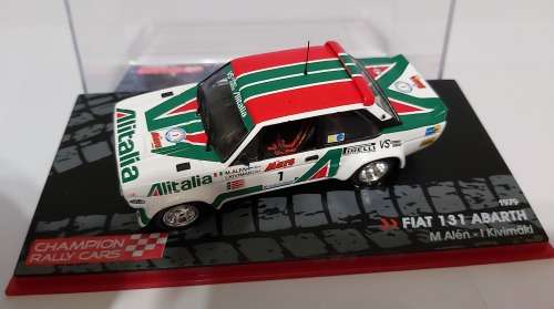 FIAT 131 ABARTH 1979 - CHAMPION RALLY CARS COLLECTION MODEL  1:43