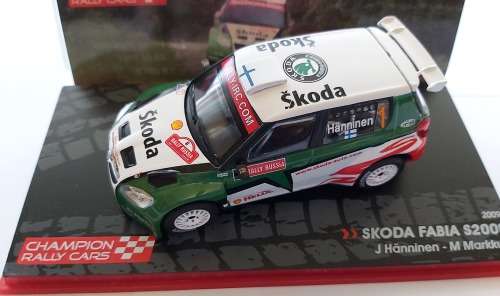 SKODA FABIA S2000  2009  - CHAMPION RALLY CARS COLLECTION MODEL 1:43