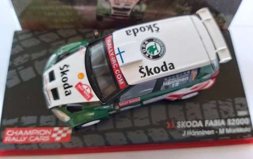SKODA FABIA S2000  2009  - CHAMPION RALLY CARS COLLECTION MODEL 1:43