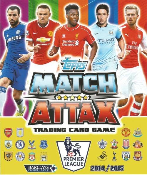 MATCH ATTAX TRADING CARDS -2011/2012/2015 COLLECTIONS - LOT OF 250 TRADING CARDS