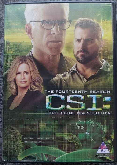 CSI LAS VEGAS - TV SERIES - "SEASON 14" - 6 DVD BOX SET