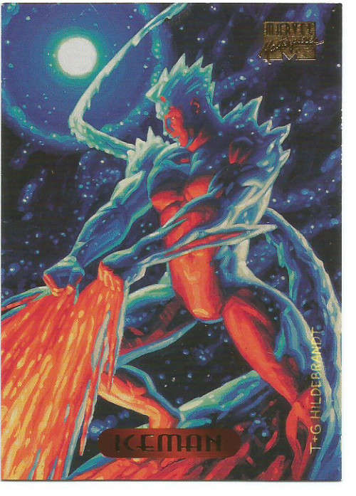ICEMAN - MARVEL MASTERPIECES 1994 TRADING CARD 54