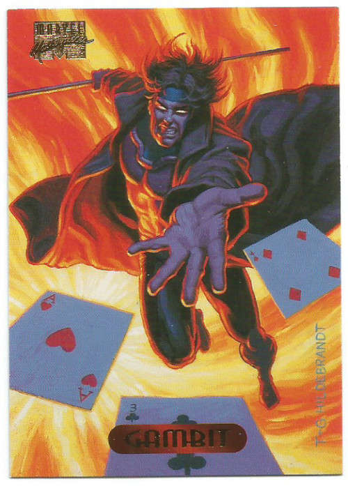 GAMBIT - MARVEL MASTERPIECES 1994 TRADING CARD 41