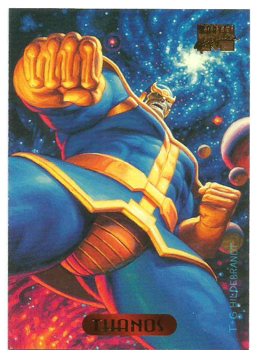 THANOS - MARVEL MASTERPIECES 1994 TRADING CARD 122