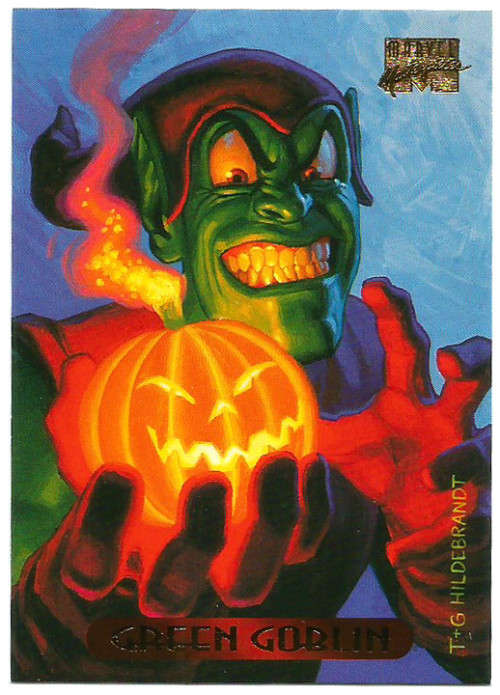 GREEN GOBLIN - MARVEL MASTERPIECES 1994 TRADING CARD 44