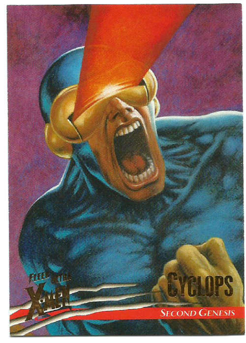 CYCLOPS - MARVEL FLEER ULTRA X-MEN 1995 TRADING CARD 22