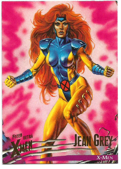 JEAN GREY - MARVEL FLEER ULTRA X-MEN 1995 TRADING CARD 80