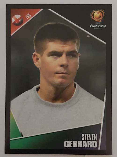 STEVEN GERARD - PANINI EUFA EURO 2004 STICKER COLLECTION - STICKER 126