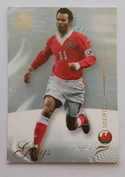 RYAN GIGGS - FUTERA WORLD FOOTBALL 2007 - RARE TRADING CARD 87