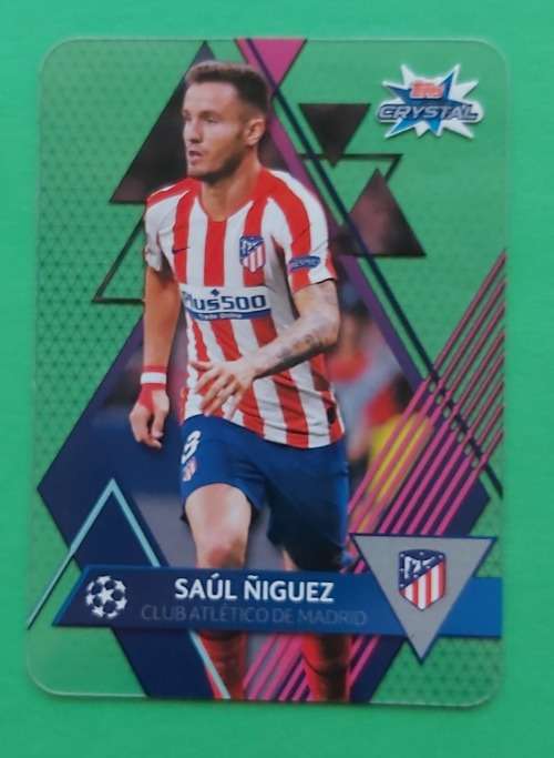 SAUL NIGUEZ  - TOPPS "CRYSTAL" 2020 - ULTRA CLEAR "ACETATE" TRADING CARD 7