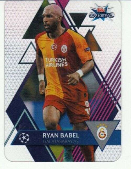 RYAN BABEL - TOPPS "CRYSTAL" 2020 - ULTRA CLEAR "ACETATE" TRADING CARD 97