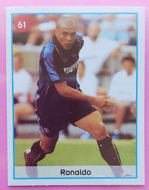 RONALDO - FIFA WORLD CUP 2002 KOREA/JAPAN - "PLAYER" STICKER 61