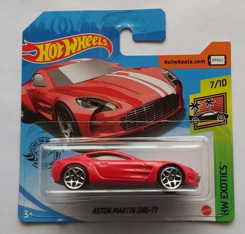 ASTON MARTIN ONE 77 - HOTWHEELS 2020 - 1:64 HW EXOTICS 221 of 250