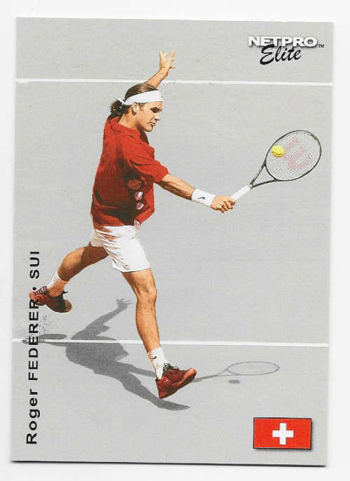 ROGER FEDERER - NETPRO TENNIS 2003 (Event Edition) - RARE TRADING CARD E3