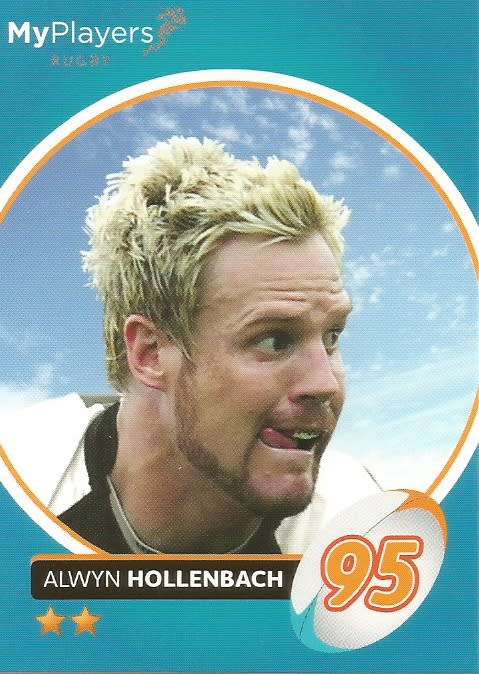ALWYN HOLLENBACH - 2014 BIG BALL `HEROES COLLECTION` - `MY PLAYERS` BASE CARD 209