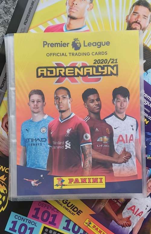 PANINI ENGLISH PREMIER LEAGUE 2020-2021 COLLECTION - SET of 424 TRADING CARDS with ALBUM