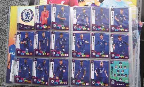 PANINI ENGLISH PREMIER LEAGUE 2020-2021 COLLECTION - SET of 424 TRADING CARDS with ALBUM