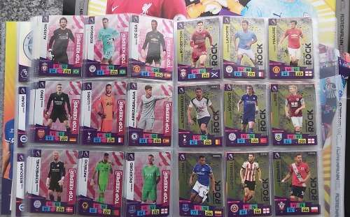 PANINI ENGLISH PREMIER LEAGUE 2020-2021 COLLECTION - SET of 424 TRADING CARDS with ALBUM