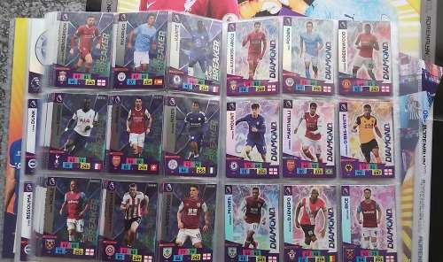 PANINI ENGLISH PREMIER LEAGUE 2020-2021 COLLECTION - SET of 424 TRADING CARDS with ALBUM