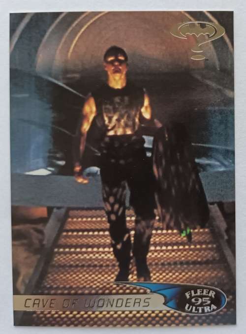 DC COMICS - FLEER ULTRA 1995 `BATMAN FOREVER`  - `Cave of wonders` TRADING CARD 81