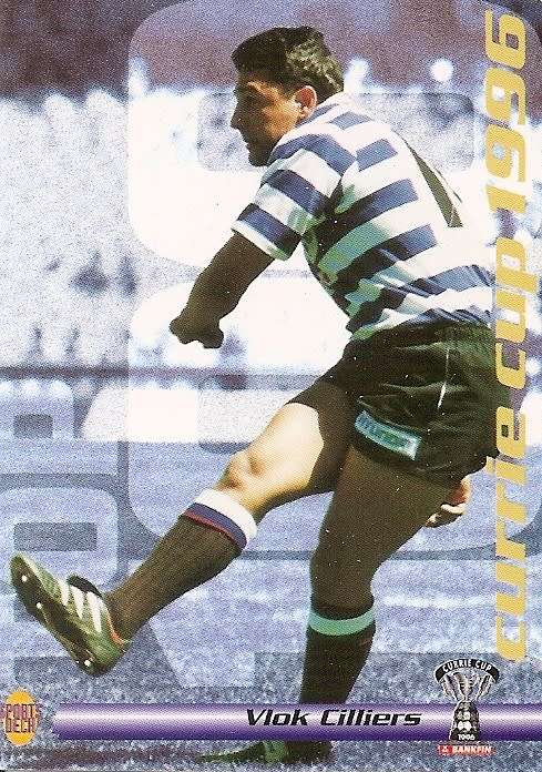 VLOK CILLIERS (WP) - SPORTS DECK RUGBY COLLECTION  1996 - TRADING CARD 57
