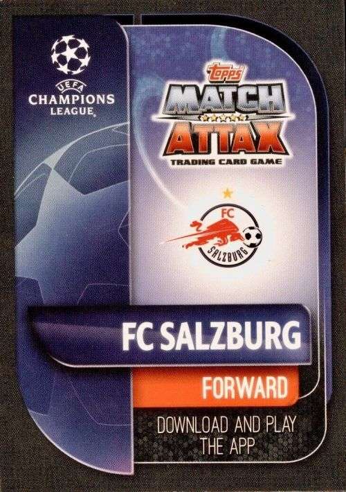 ERLING B HALAND - CHAMPIONS/EUROPA LEAGUE 2019/20 - RARE `ROOKIE` TRADING CARD SAL13