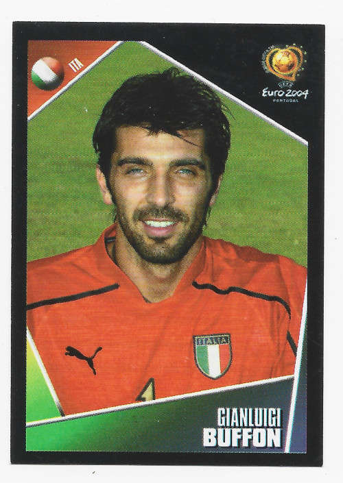 G. BUFFON - PANINI EUFA EURO 2004 STICKER COLLECTION - ROOKIE STICKER 222