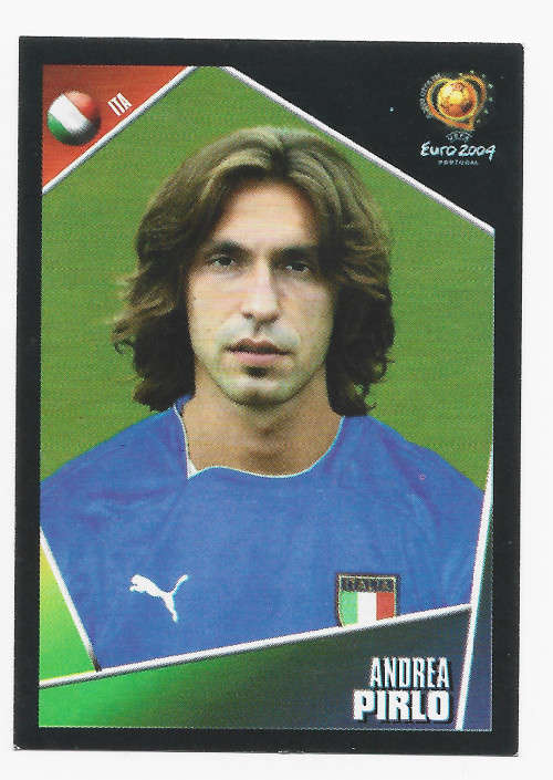 ANDREA PIRLO - PANINI EUFA EURO 2004 STICKER COLLECTION - RARE STICKER 234