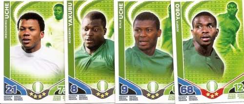 FIFA WORLD CUP 2010 S/Africa - TOPPS COLLECTION - LOT of 50 `BASE` TRADING CARDS