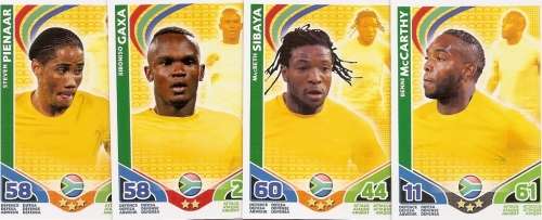 FIFA WORLD CUP 2010 S/Africa - TOPPS COLLECTION - LOT of 50 `BASE` TRADING CARDS