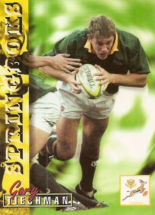 GARY TEICHMAN - RUGBY 1997 COLLECTION by PANINI - `BASE` TRADING CARD 17