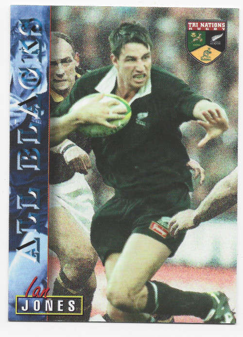 IAN JONES - RUGBY 1997 COLLECTION by PANINI - VERY RARE `BASE` TRADING CARD 37