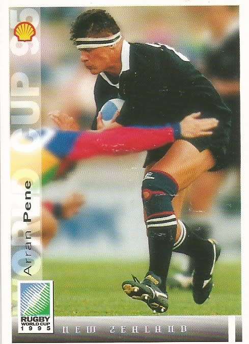 ARRAN PENE - SPORTS DECK `RUGBY WORLD CUP 95` -  BASE TRADING CARD 164
